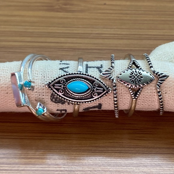 Bundle of 6 New Rings - Picture 2 of 2